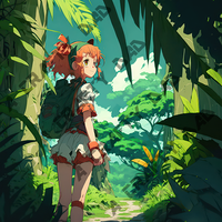 Anime Tropical Jungle Vol 1 - 10 Graphic