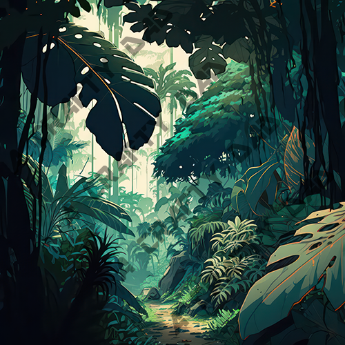 Anime Tropical Jungle Vol 3 - 1 Graphic