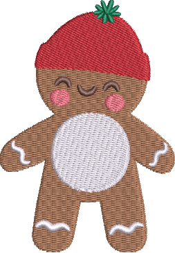 Gingerbread Monogram 4