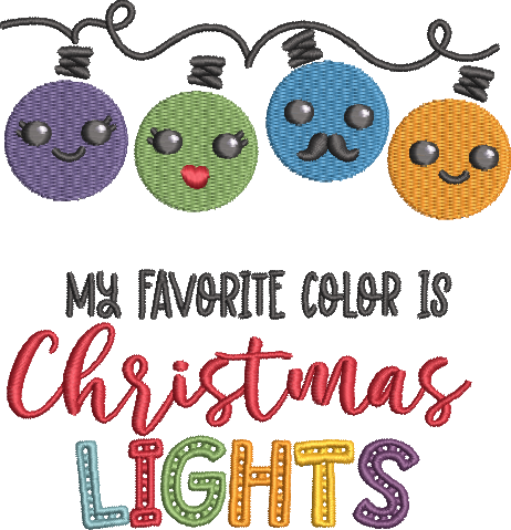 My Favorite Color is Christmas Lights 5