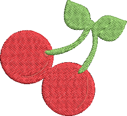 4th of July BBQ - Cherries Embroidery Design