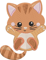 Adorable Kitties - 6 Embroidery Design