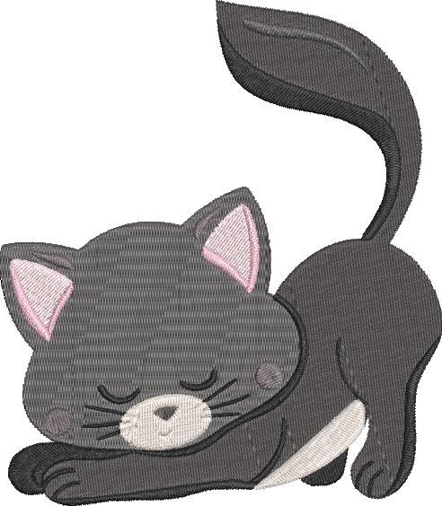 Adorable Kitties - 7 Embroidery Design