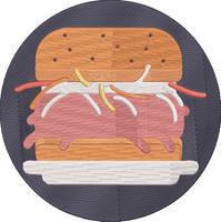 American Food Icons - 36 Embroidery Design