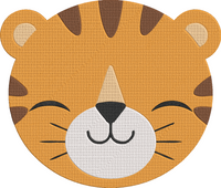 Animal Faces - Tiger 2 Embroidery Design