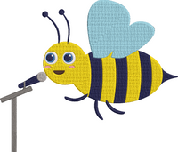 Animal Job and Hobby - spelling bee Embroidery Design