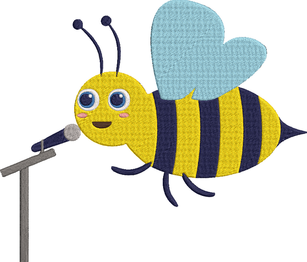 Animal Job and Hobby - spelling bee Embroidery Design