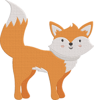 Animals 1 - Fox Embroidery Design