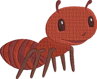 Animals 1 - ant Embroidery Design