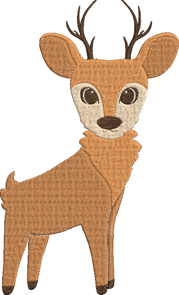 Animals 2 - Deer Embroidery Design