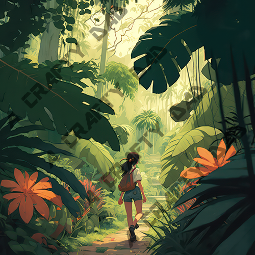 Anime Tropical Jungle Vol 1 - 2 Graphic