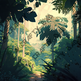 Anime Tropical Jungle Vol 1 Set Graphics