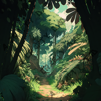 Anime Tropical Jungle Vol 1 - 4 Graphic
