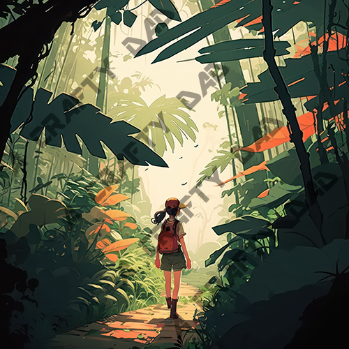 Anime Tropical Jungle Vol 3 - 2 Graphic