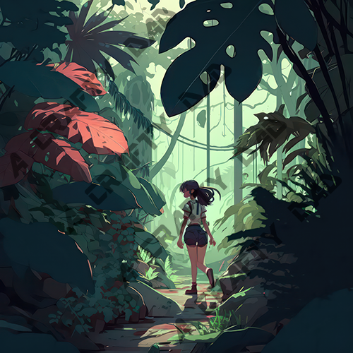Anime Tropical Jungle Vol 3 - 6 Graphic