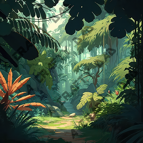 Anime Tropical Jungle Vol 3 - 9 Graphic