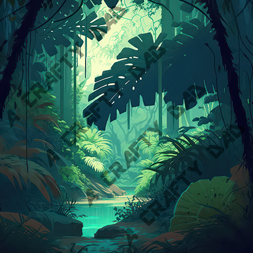 Anime Tropical Jungle Vol 4 Set Graphics