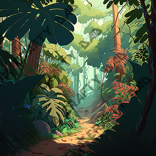 Anime Tropical Jungle Vol 4 - 2 Graphic
