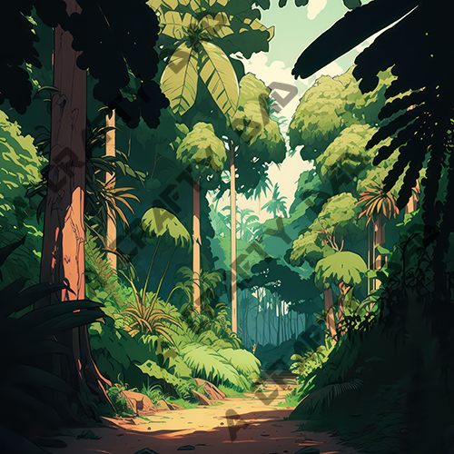 Anime Tropical Jungle Vol 4 - 5 Graphic