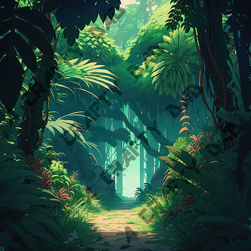 Anime Tropical Jungle Vol 4 - 9 Graphic