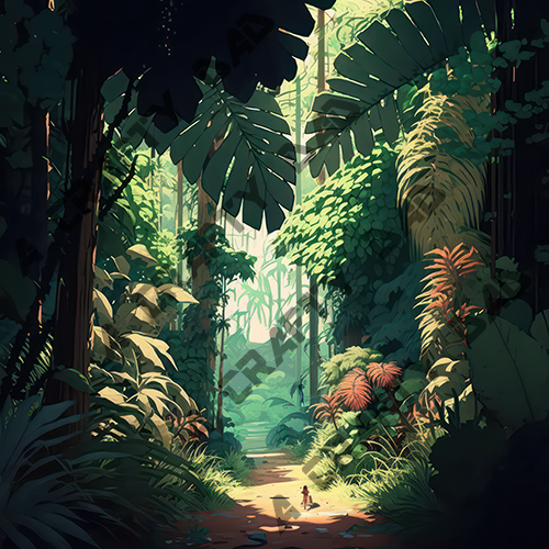 Anime Tropical Jungle Vol 5 - 8 Graphic