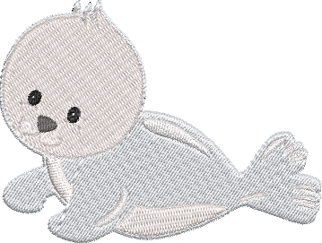 Arctic Friends - 7 4x4 Embroidery Design