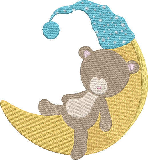 Baby Bear Boy - 1 Embroidery Design