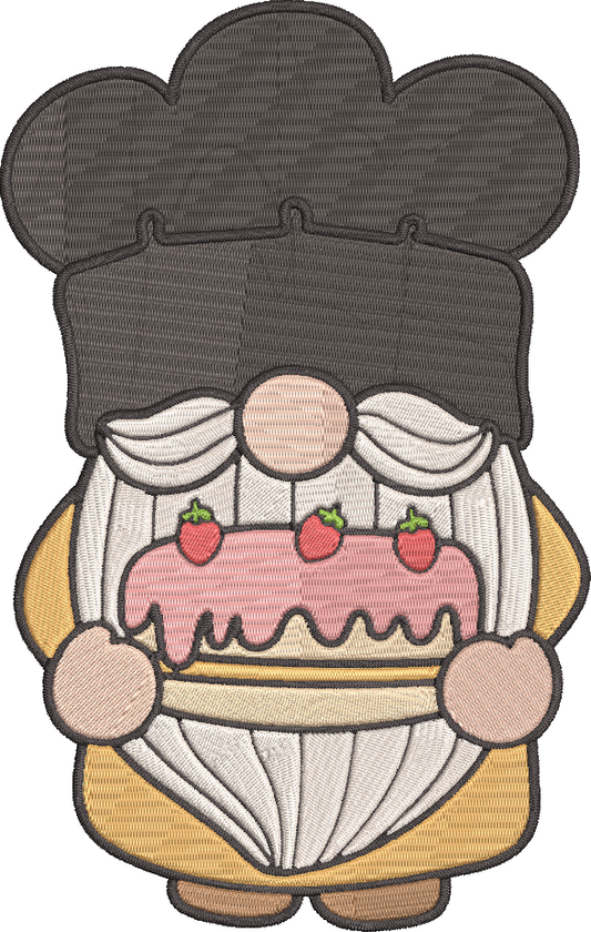 Baker Gnomes - 5 6x10 Embroidery Design