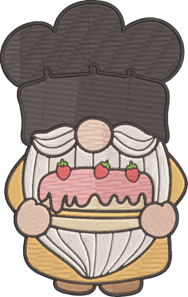 Baker Gnomes - 5 6x10 Embroidery Design