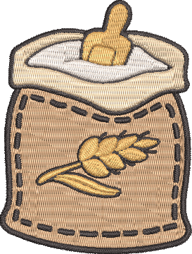 Baker Gnomes - 9 4x4 Embroidery Design