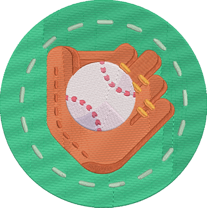 Baseball Icons - 18 Embroidery Design
