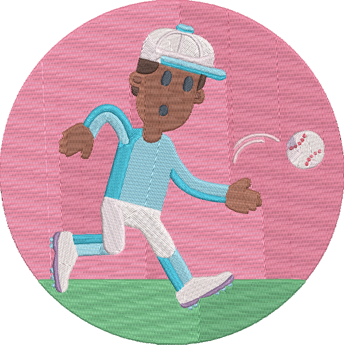 Baseball Icons - 38 Embroidery Design