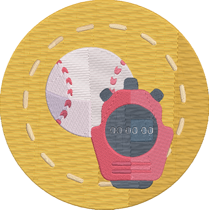 Baseball Icons - 50 Embroidery Design