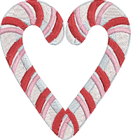 Candy Cane Christmas - 14 Embroidery Design