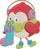 Christmas Birds2 Set Embroidery Design