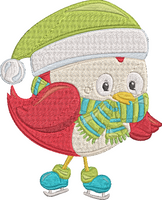 Christmas Birds2 Set Embroidery Design