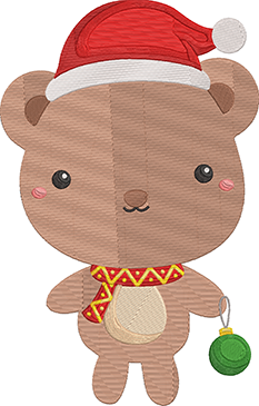 Christmas Bears - 2 Embroidery Design