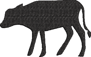 Cows15 - Cow76 Embroidery Design