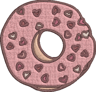 Donuts15 - Donut61 Embroidery Design