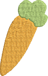 Easter Time - Carrot 1 Embroidery Design