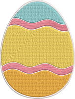Easter Time - Egg 3 Embroidery Design