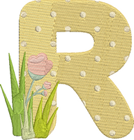 Easter Alphabet and Numbers - 19 Embroidery Design