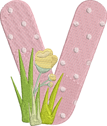 Easter Alphabet and Numbers - 23 Embroidery Design