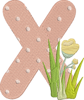 Easter Alphabet and Numbers - 25 Embroidery Design