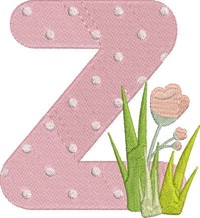 Easter Alphabet and Numbers - 27 Embroidery Design