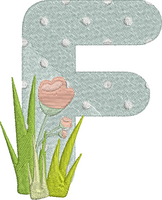 Easter Alphabet and Numbers - 7 Embroidery Design