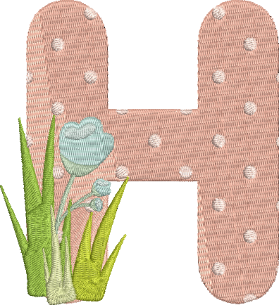 Easter Alphabet and Numbers - 9 Embroidery Design