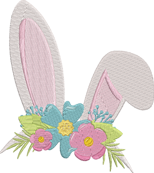 Easter Girl - 11 Embroidery Design