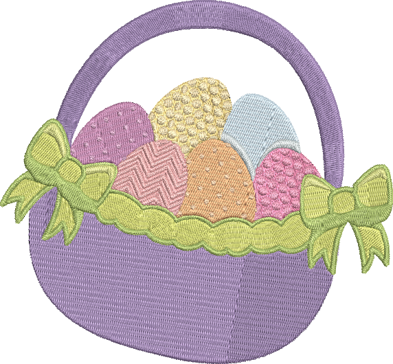 Easter Lime Fun - 12 Embroidery Design