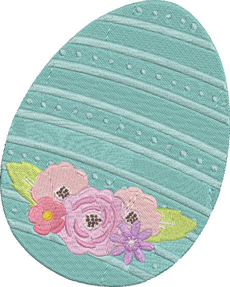 Easter Mom Bunny - 10 Embroidery Design